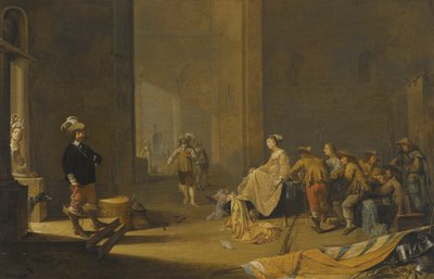 An Interior of a Guardroom by Jacob Duck