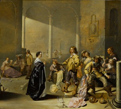 Guardroom Scene with Spoils of War by Jacob Duck