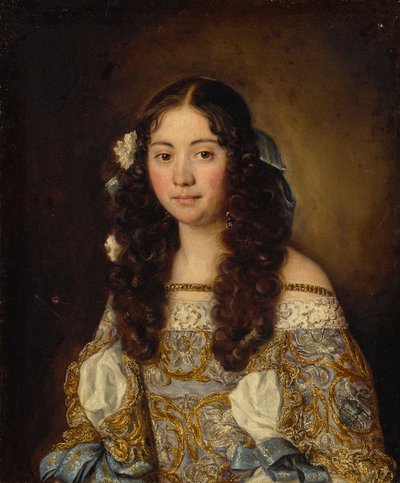 Portrait of Laura Chigi by Jacob Ferdinand Voet