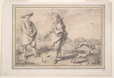 Portrait of Two Gentlemen from Dordrecht by Jacob Gerritsz Cuyp