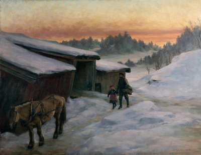 From a Farm near Lysaker by Jacob Gloersen