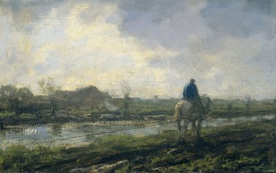 Towpath by Jacob Henricus or Hendricus Maris