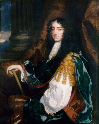 Portrait of Charles II by Jacob Huysmans