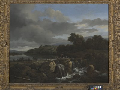 Landscape With Cascade by Jacob van Ruisdael
