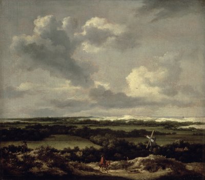 Landscape with Dunes near Haarlem by Jacob van Ruisdael