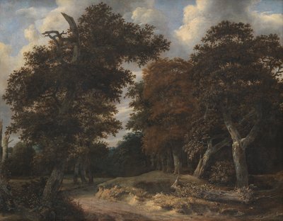 Road through an Oak Forest by Jacob van Ruisdael