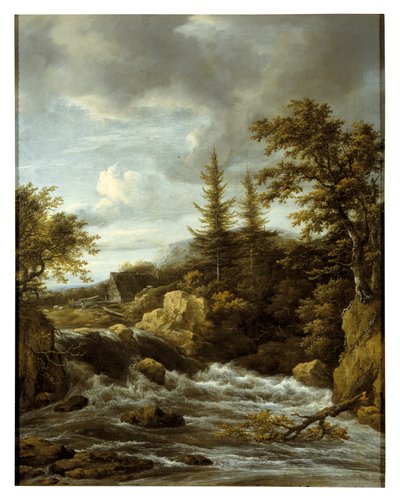 Waterfall in Norway by Jacob van Ruisdael