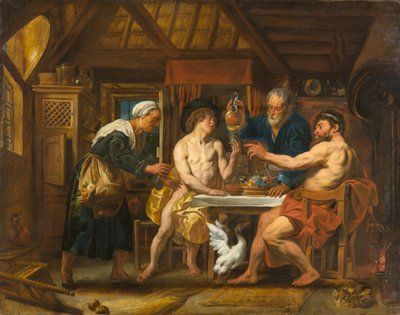 Jupiter and Mercury in the House of Philemon and Baucis by Jacob Jordaens