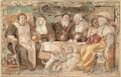 Like Attracts Like (Gelyck By Gelyck) by Jacob Jordaens