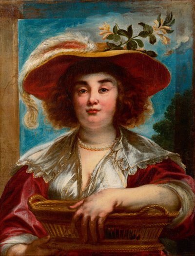 Portrait of Elisabeth Jordaens by Jacob Jordaens