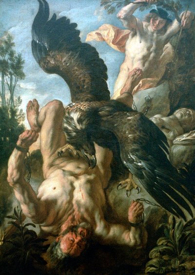 Prometheus Bound by Jacob Jordaens