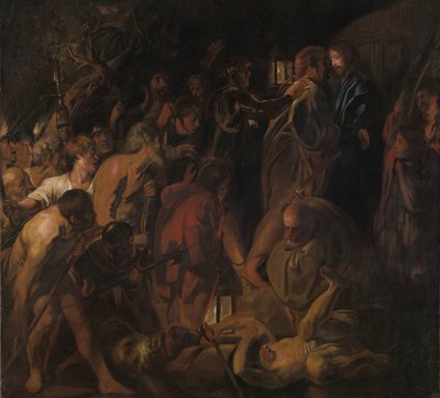 The Betrayal of Christ, late 1650s by Jacob Jordaens