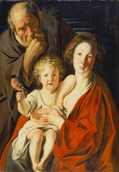 The Holy Family by Jacob Jordaens