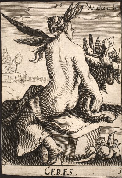 Ceres by Jacob Matham