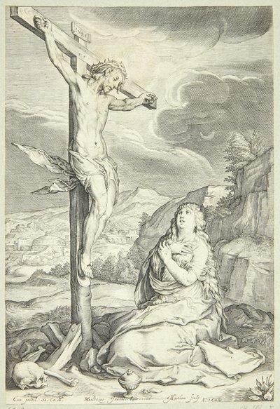 The Repentant Mary Magdalene by Jacob Matham