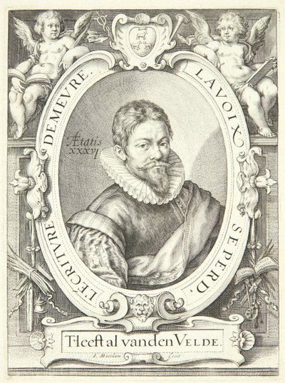 Jan van de Velde the Elder by Jacob Matham