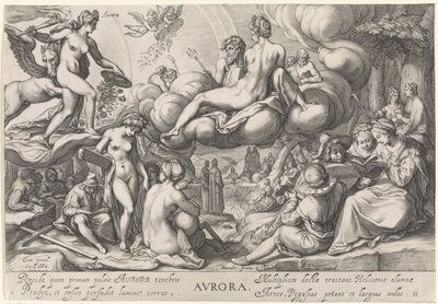 Morning (Aurora) (The Four Times of the Day) by Jacob Matham