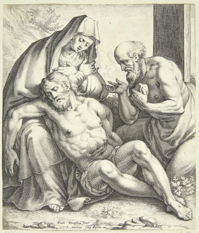 Pietà by Jacob Matham