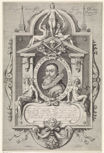 Portrait of Hendrick Goltzius by Jacob Matham