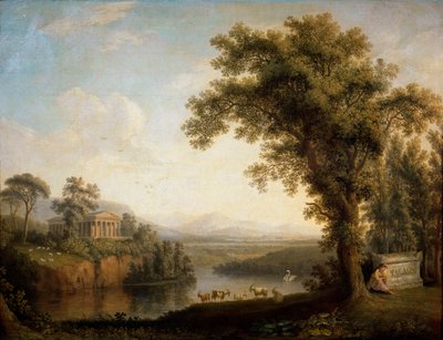 Antique landscape with the Phaethon