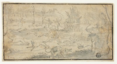 Hunting Scene by Jacob Züberlein