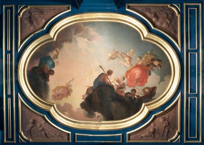 Central Part of Ceiling "The Dawn and the Seasons" by Jacob de Wit