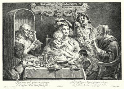 The Family Concert by Jacob the Elder (after) Jordaens