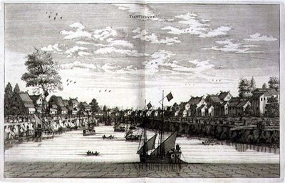 Tiencienwey, from an Account of a Dutch Embassy to China by Jacob van Meurs