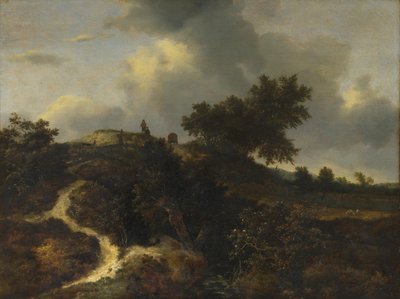 Sand Dunes Covered with Trees by Jacob van Ruisdael