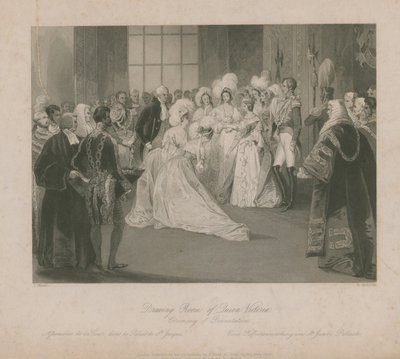 Drawing Room of Queen Victoria by Jacob van der Heyden