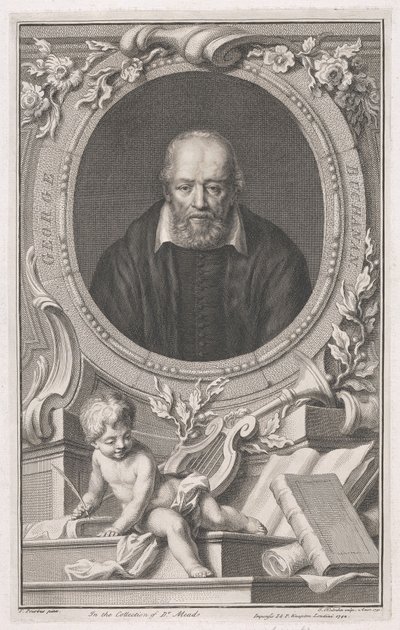 George Buchanan by Jacobus Houbraken