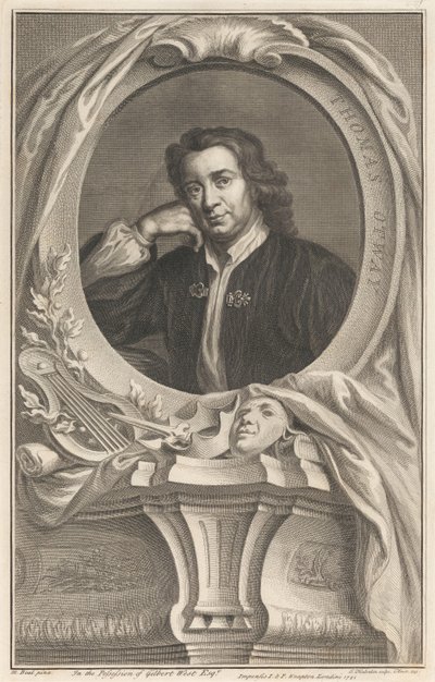 Thomas Otway by Jacobus Houbraken