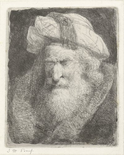 Old Man with a Beard by Jacobus Ludovicus Cornet
