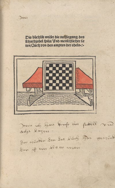 The Book of Chess by Jacobus de Cessolis