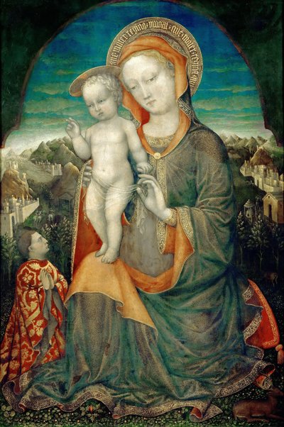 Madonna and Child by a Prince of the House of Este by Jacopo Bellini