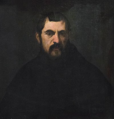 Portrait of a Monk by Jacopo Robusti (attr. to) Tintoretto