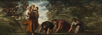Latona Changing the Lycian Peasants into Frogs by Jacopo Robusti Tintoretto
