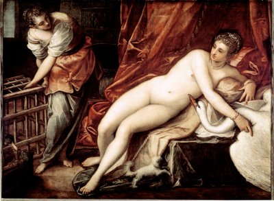 Leda and the Swan by Jacopo Robusti Tintoretto