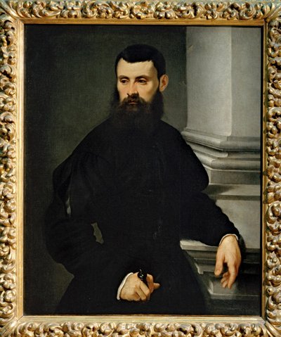 Male portrait by Jacopo Robusti Tintoretto