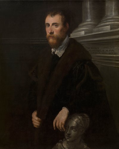 Portrait of Giovanni Paolo Cornaro by Jacopo Robusti Tintoretto