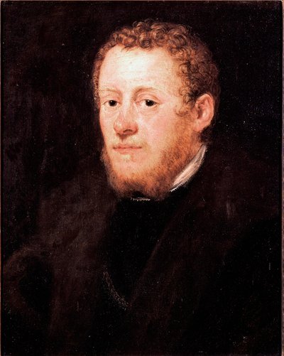 Portrait of Man with Red Hair by Jacopo Robusti Tintoretto