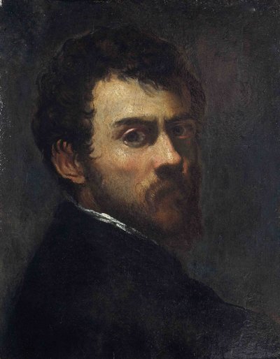 Self-Portrait as a Young Man by Jacopo Robusti Tintoretto