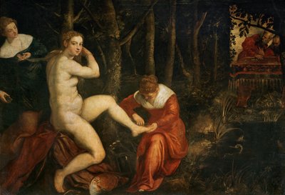 Susanna in her bath by Jacopo Robusti Tintoretto