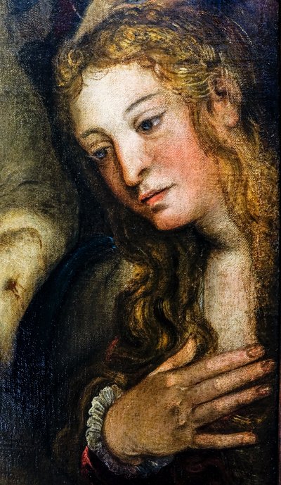 The Entombment of Christ, (detail) by Jacopo Robusti Tintoretto