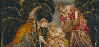 The Finding of Moses by Jacopo Robusti Tintoretto