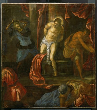 The Flagellation of Christ by Jacopo Robusti Tintoretto