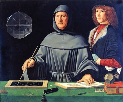 Portrait of Luca Pacioli by Jacopo de