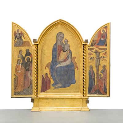 Madonna and Child; Annunciation; Crucifixion and Saints by Jacopo di Cione