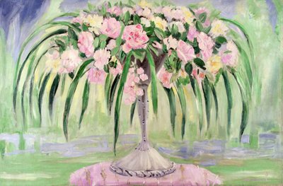 Roses in an Art Nouveau Vase by Jacqueline Marval
