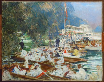 Boat Race by Jacques-Emile Blanche